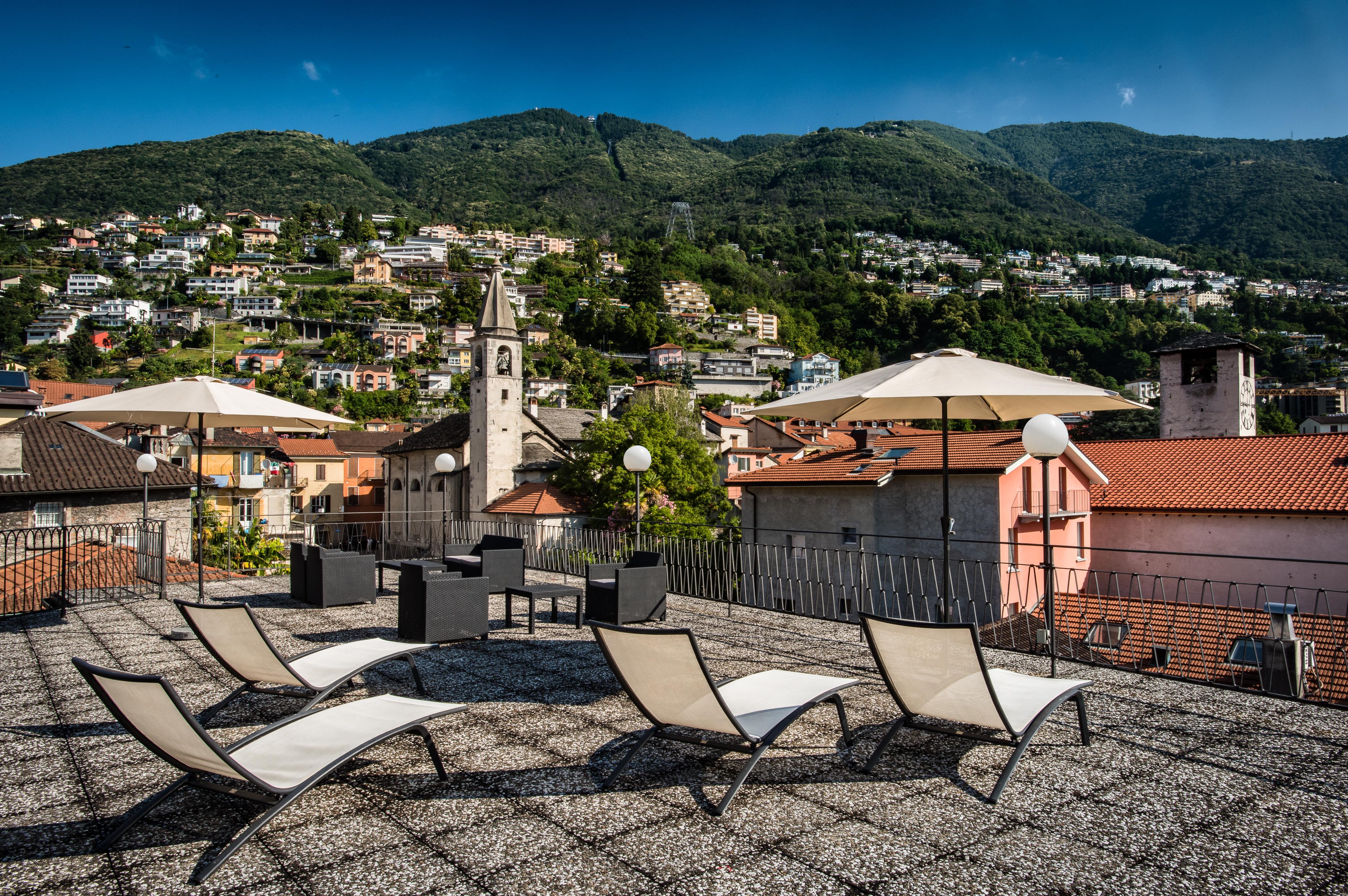 Hotel Dell'Angelo Локарно Экстерьер фото