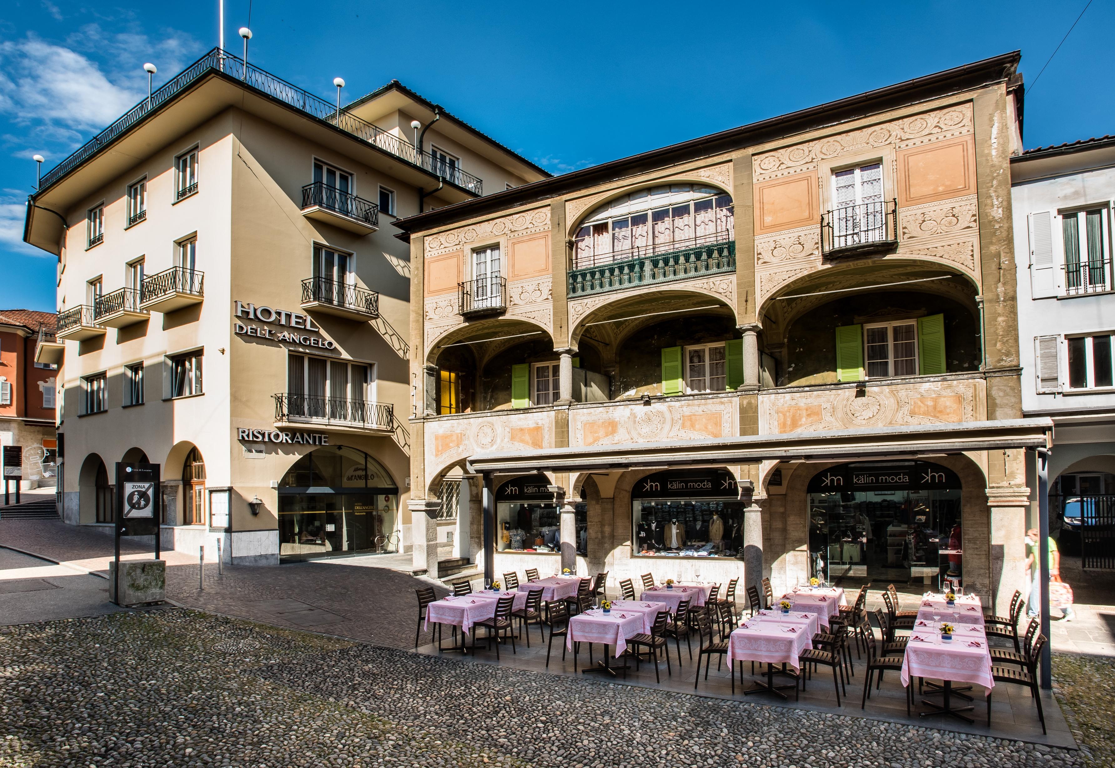 Hotel Dell'Angelo Локарно Экстерьер фото