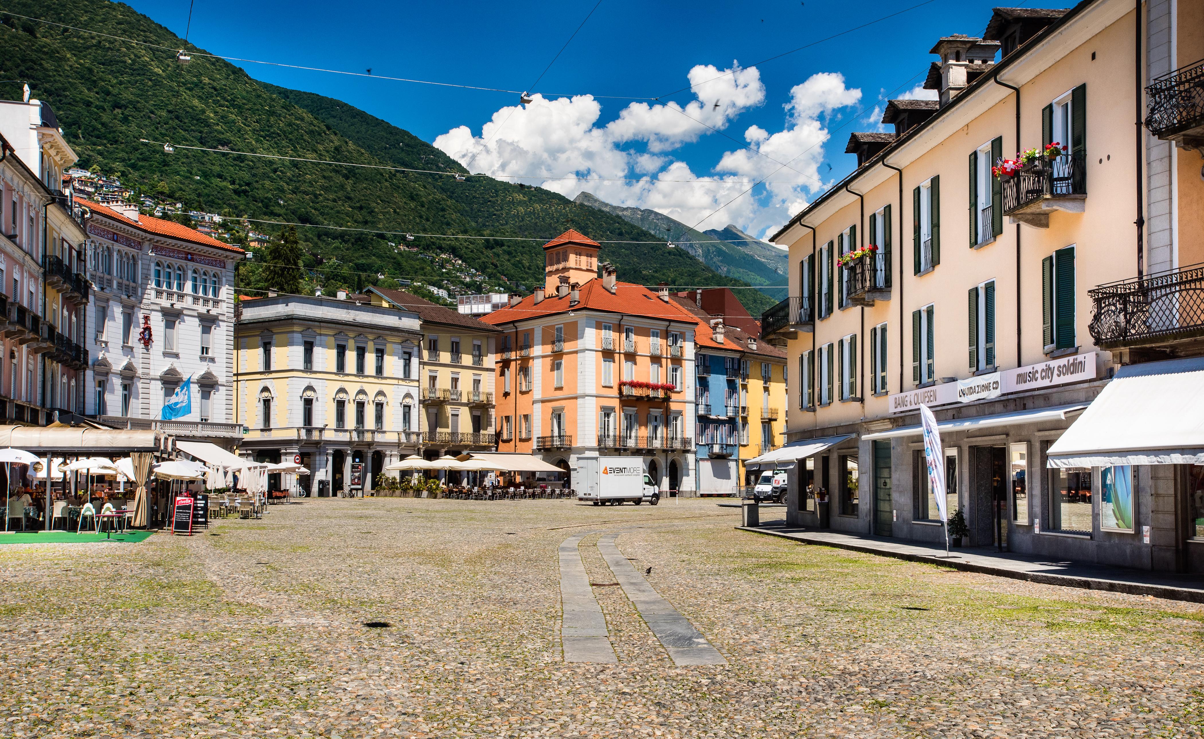 Hotel Dell'Angelo Локарно Экстерьер фото