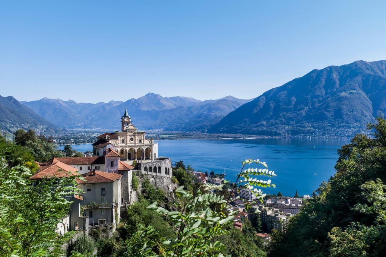 Hotel Dell'Angelo Локарно Экстерьер фото