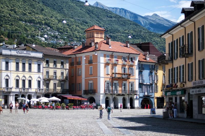 Hotel Dell'Angelo Локарно Экстерьер фото