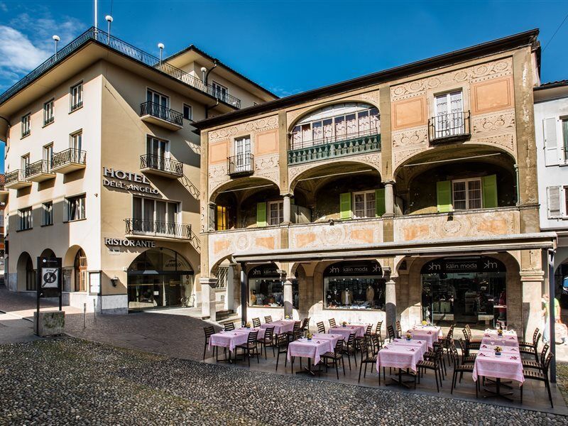 Hotel Dell'Angelo Локарно Экстерьер фото