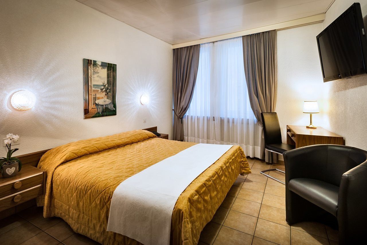 Hotel Dell'Angelo Локарно Экстерьер фото